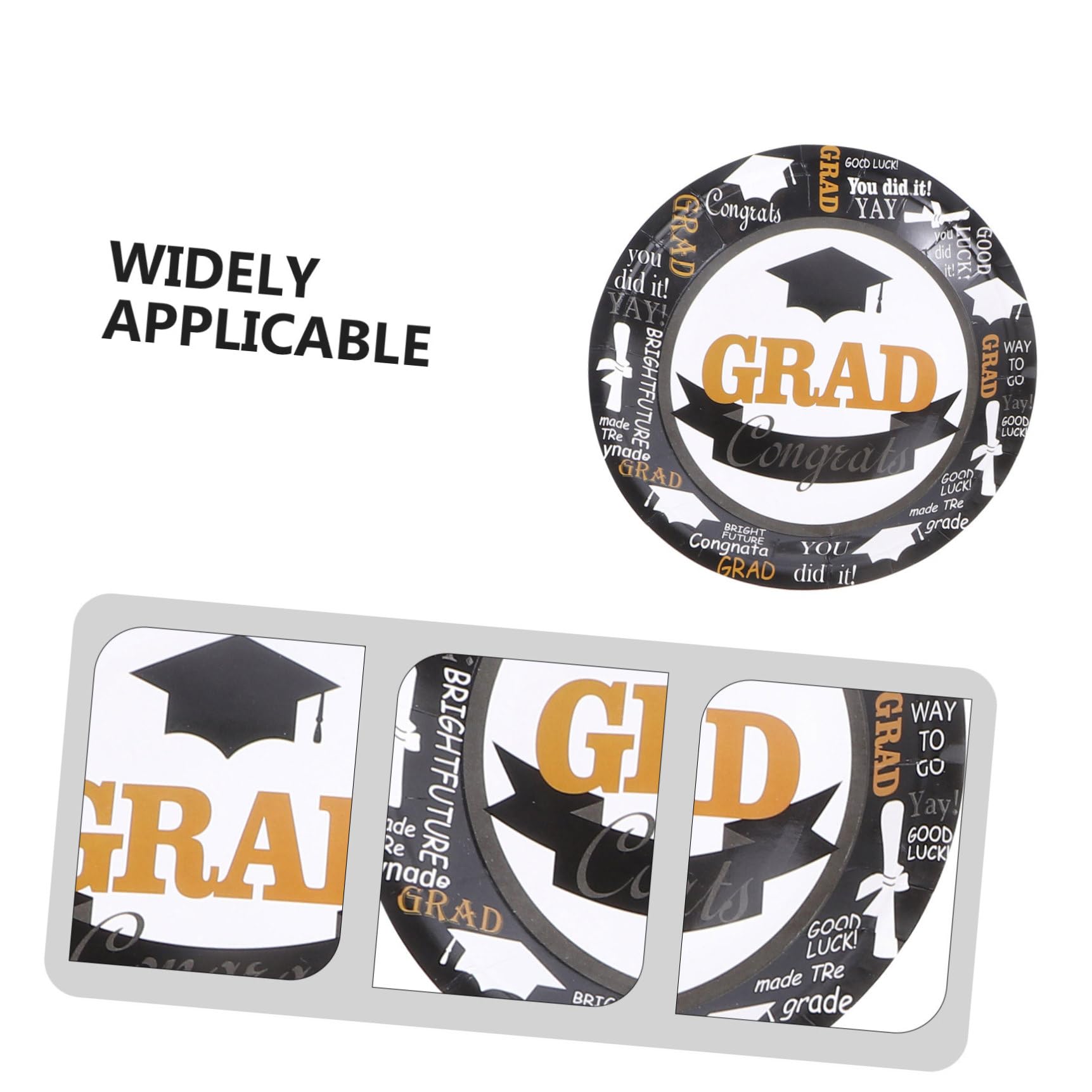 Healeved 3sätze Graduation Party Geschirrset Teiliges Papptellern Sowie Servietten Für Feierliche Anlässe Wiederverwendbar Und Für Abschlussfeiern