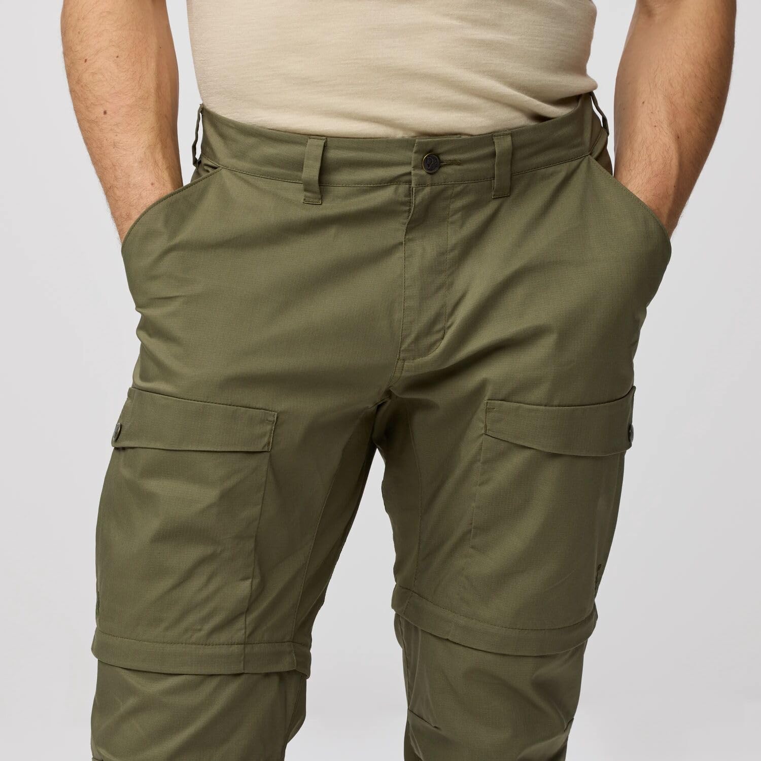 Fjällräven Men's Abisko Hybrid Trail TRS Zip-Off