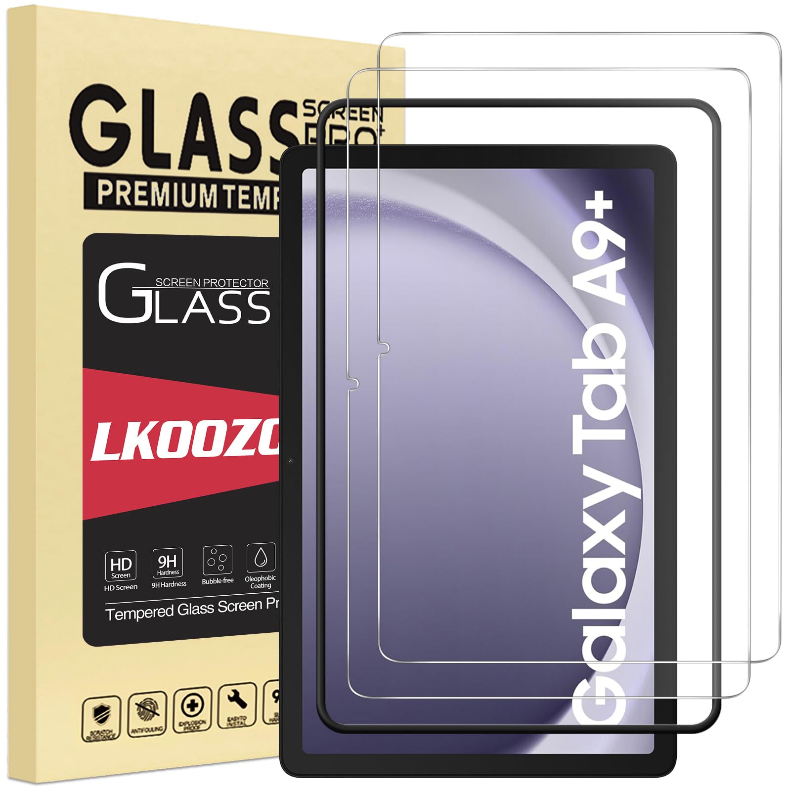 2 Pellicola Protettiva per Samsung Galaxy Tab A9+/A9 plus 5G 11