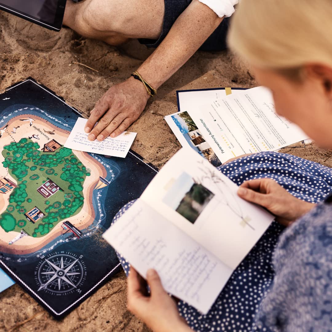 Tatort Mare Fall 1 – L'Isola Degli Uccelli | Gioco Investigativo Ambientale Escape Room, 1-6 Giocatori, 14+ Anni, Sostenibile, Idea Regalo 2021