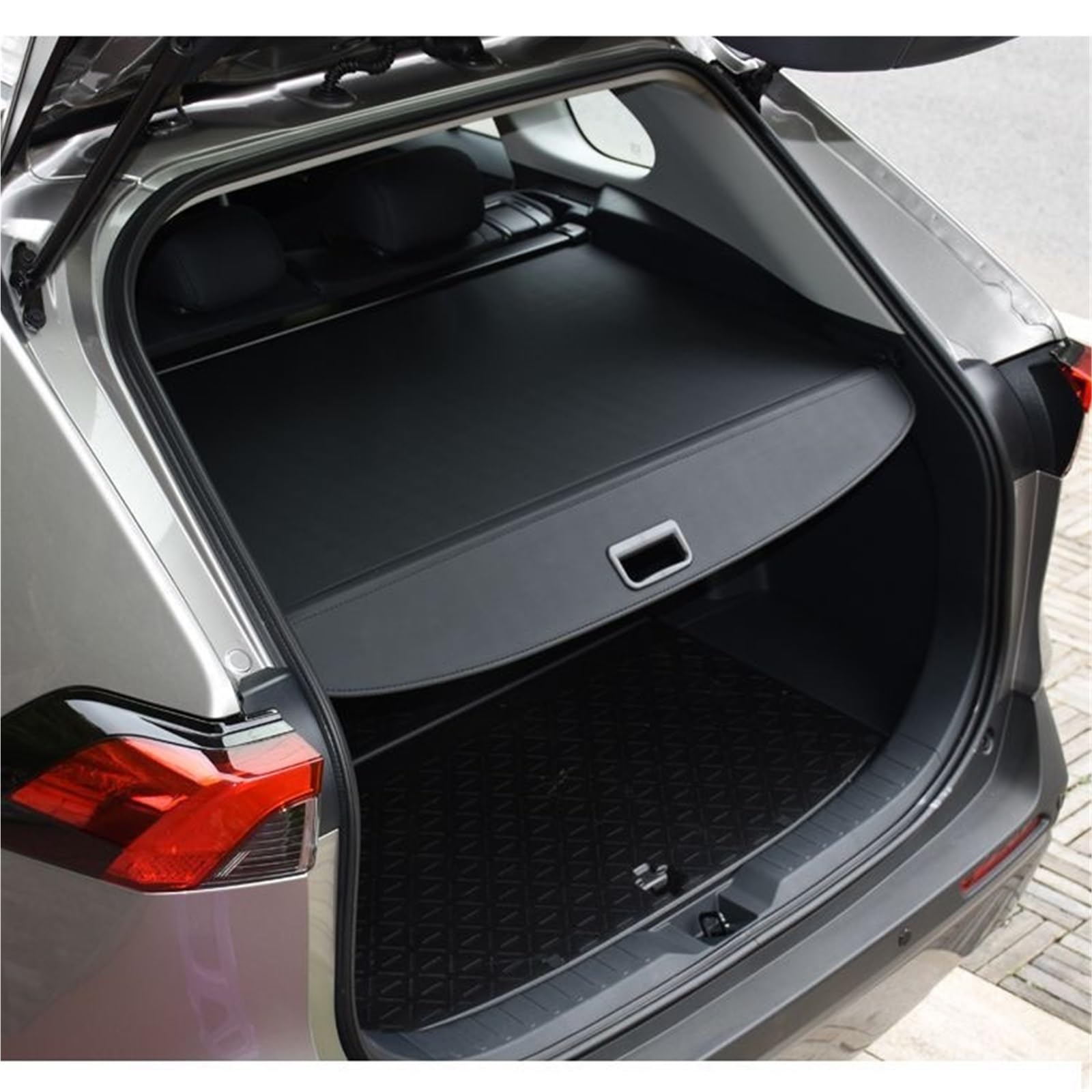 Auto Stamm Vorhang Organizer Schwanz Box Partition Schallwand Sonnenschirm Für Hyundai Für Tucson L Für Palisade 2021-2022 Gepäckraumabdeckung