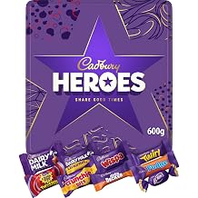 Cadbury Heroes Tin, Filled with Your Festive Chocolate Favourites, 600 g