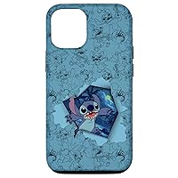 Disney Lilo & Stitch Tropical Breakout con angelo Custodia per iPhone 12/12 Pro