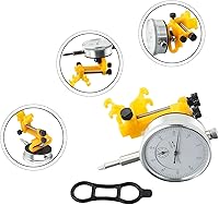 Vista 7 de Herramienta profesional de mantenimiento de soporte de bicicleta con indicador de porcentaje Kit de reparación de alineación de llantas de bicicleta