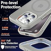 Vista 688 de MOCCA - Funda magnética resistente para iPhone XR de 6.1 pulgadas, compatible con MagSafe, funda con protección contra caídas de grado militar