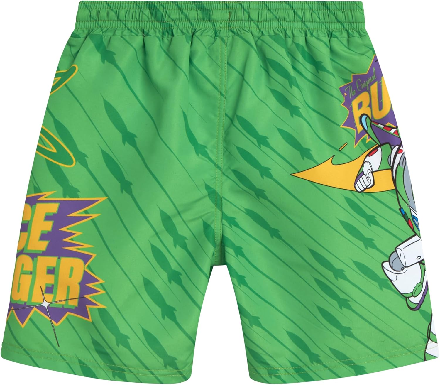 Disney Boys Swim Trunks - Cars Lightning McQueen Mickey Mouse Toy Story Buzz Lightyear Toddler Boy Swim Shorts (Sizes: 2T-7) - Image 6