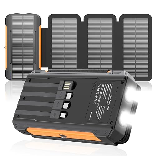 Solar Charger Power Bank 20000mAh Portable (55HJ) product photo (Solar Chargers) — ScooterReviewPro review