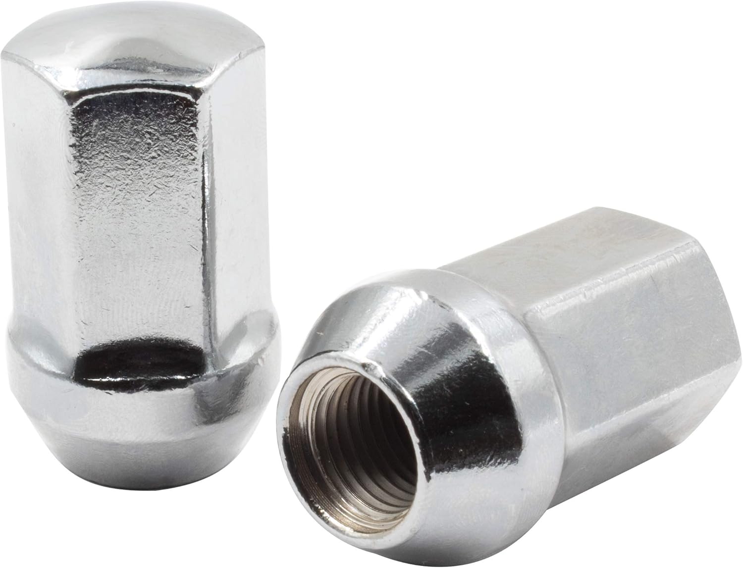 Wheel Accessories Parts 9/16 OEM Lug Nuts Chrome 20 Pack 9/16"-18 Lug Nuts fit Chrysler Mitsubishi Dodge RAM 1500, OEM Replacement 6036433AA 611-204 Wheel Lug Nut Factory Style (Chrome) : Automotive