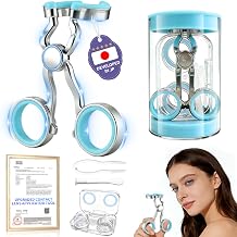 2026 Upgraded Contact Lens Applicator Tool【3-Step Easy Wear】【3.0 Precision Alloy & Natural Silicone】0 Shift, Ultra-Smooth Lens Insertion Removal Kit for Home Travel Use (Blue)
