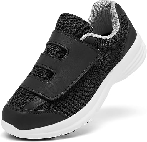 Diabetic Shoes for Women Extra Wide Width Slip-On Orthopedic Elderly Shoes Light