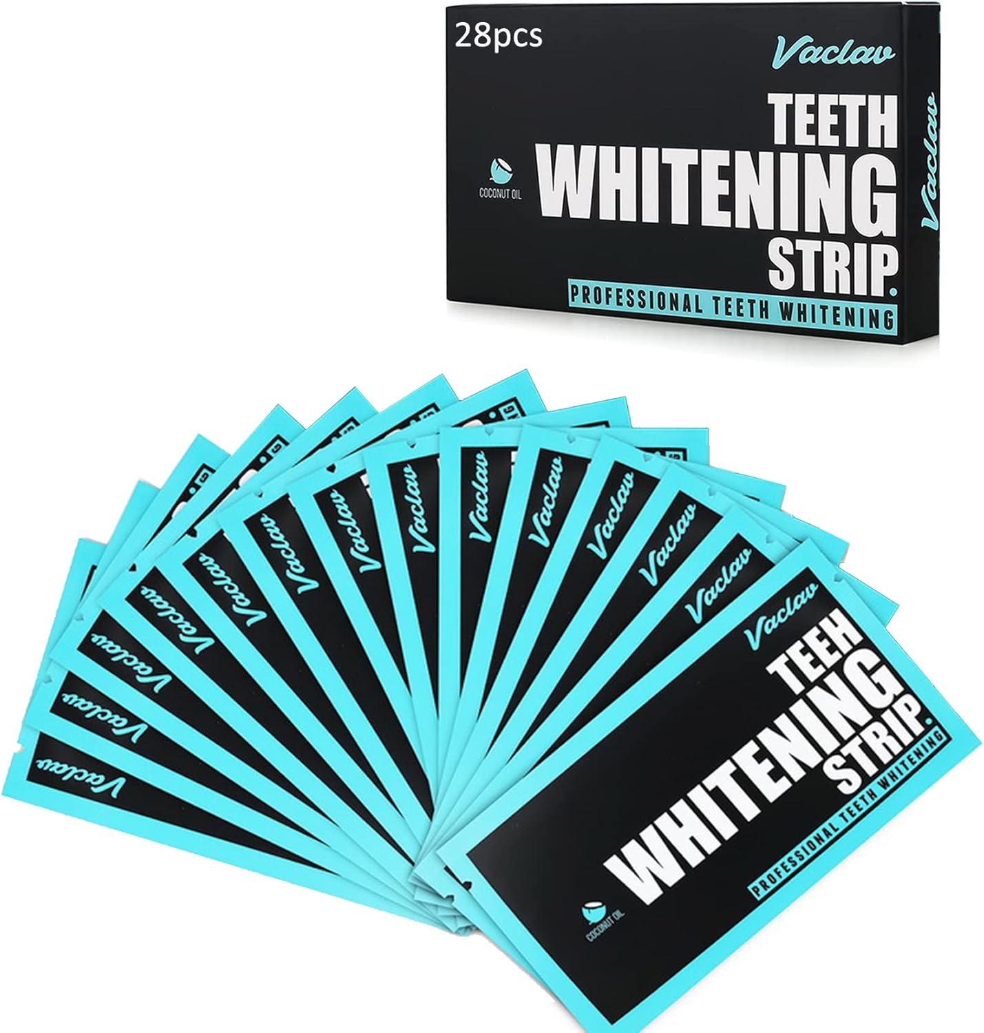 Kafeiya Teeth Whitening Strips,Professional Teeth Whitening Strips,Non