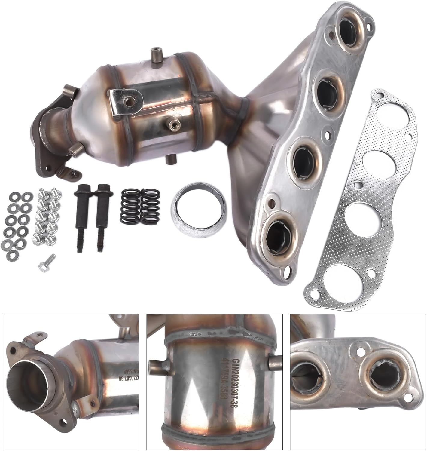 Catalytic Converter w/Manifold 14002-3SR0A 327-59671 Replacement for Nissan Sentra FE+S FE+SV Base Sedan 4-Door 2013-2016