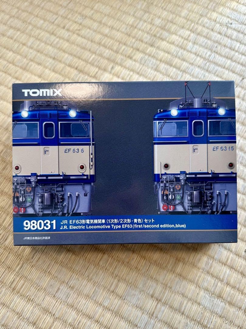 Amazon.co.jp: トミックス 98031 JREF63形電気機関車1次2次形