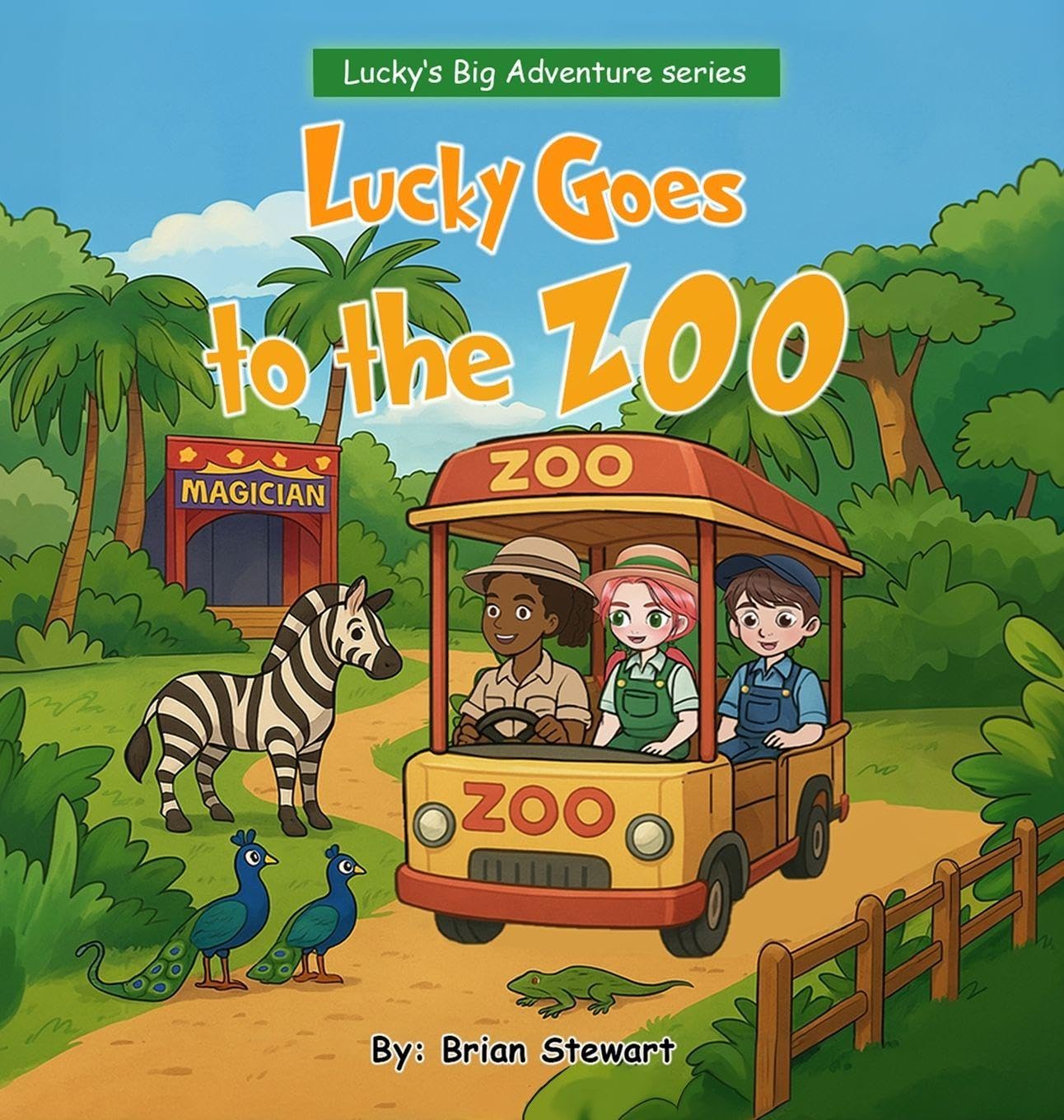 Lucky Goes To The ZOO: 5 (Lucky Big Adventure)