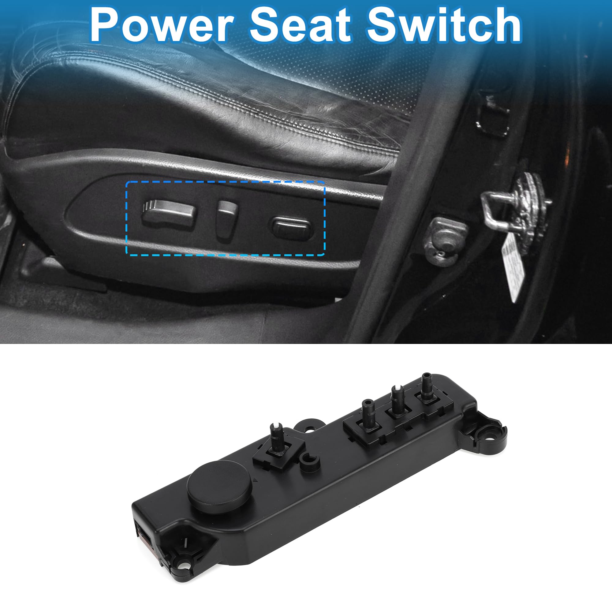 ABSOPRO Interruttore Sedile Elettrico Regolazione Inclinazione per Tesla Model 3 2017-2022 Model Y