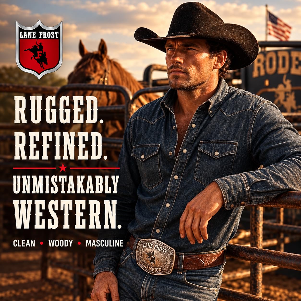 Lane Frost Legendary Cologne - Men's Fragrance -3