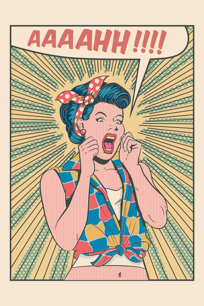 ミュージシャン WACKO MARIA Retro Horror Poster ArtPrint