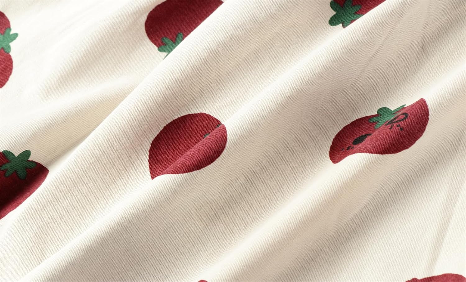 Mud Kingdom Girls Hooded Jacket Cartoon Tomato Prints Full Zipper Cotton Outerwear Top