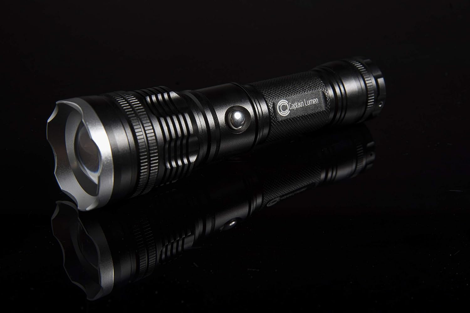 Tactical Flashlight Lumen Rechargeable Emergency Photo