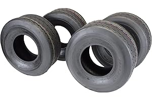 Set of Four 18x8.50-8 4-Ply Turf Tires for Golf Carts or Lawn Mowers