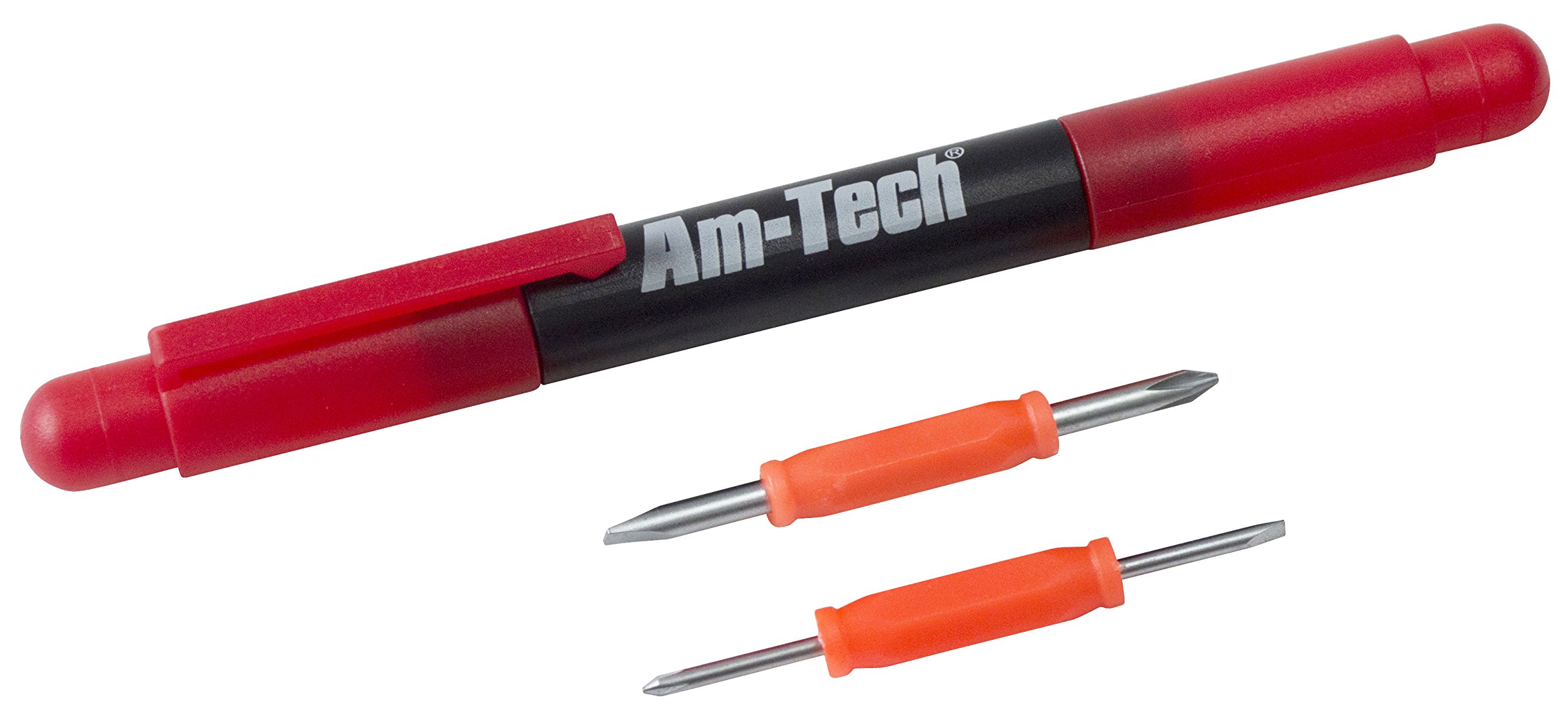 Amtech Clear Am-Tech L0401 4-In-1 Precision Screwdriver