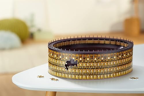 Miniatura 8 de RAVENSBURGER 4005556111480 Coliseo iluminado 216 piezas rompecabezas 3D para niños