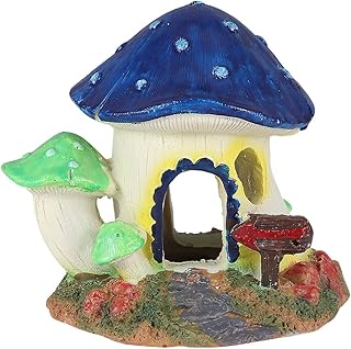 balacoo 1pc Fish Tank Jewelry Accessories Hamster Accessories House Ornaments Home DÃ©cor Decoraciones para Salas De Casa Home Decorations Tank Stand Tank Decor Resin Craft Nickel Aquarium