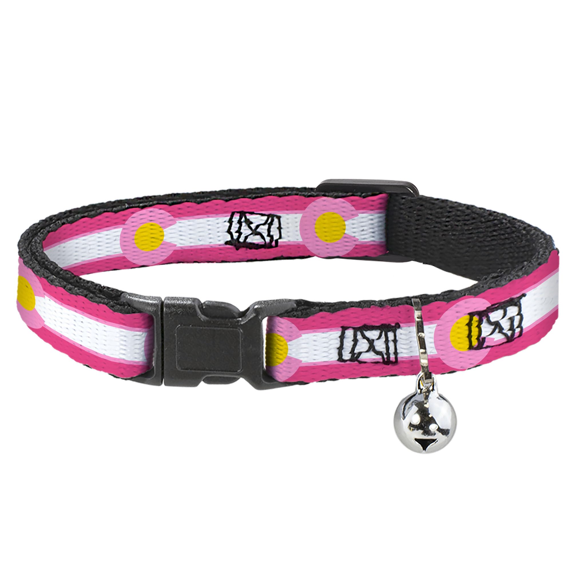 Collar para Gato Buckle-Down Protege a tu Compañero con Talla M 1.27cm