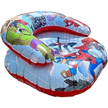 Sambro Marvel Kids' Inflatable Chair 55cm x 55cm x 35cm Portable Seating Ideal for Travel & Bedroom