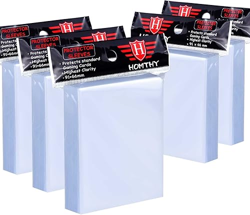 Miniatura 10 de 1200 fundas para tarjetas para tarjetas intercambiables, fundas protectoras suaves y transparentes para tarjetas de béisbol, tarjetas deportivas,