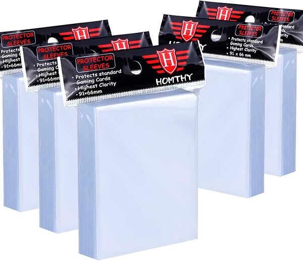 500 Counts Clear Penny Card Sleeves