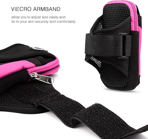 Miniatura 3 de Funda de transporte para teléfono celular, funda para brazalete, funda de viaje deportiva con tarjeta, bolsillo para llaves para Google Pixel 7,