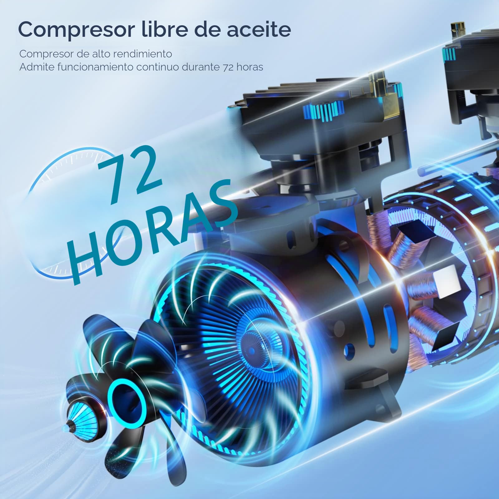 Dispositivo de oxígeno para el hogar 1-7 l/min Concentrador de oxígeno continuo ajustable para el hogar 30%-90% Generador de oxígeno para el hogar