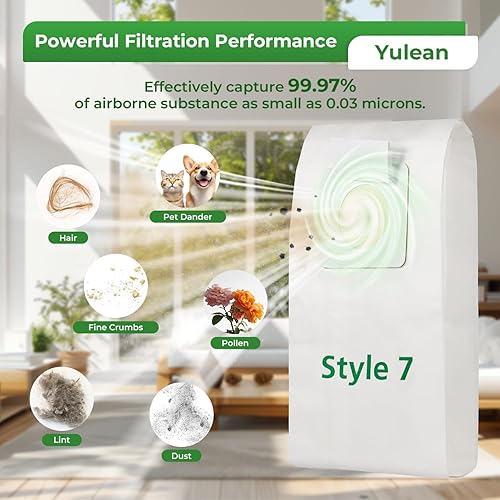 Miniatura 5 de Paquete de 9 bolsas de vacío estilo 7 compatibles con aspiradoras verticales Bissell PowerForce 1739 3522 3525 71Y7, PowerGlide 3545, Plus 3350 3550