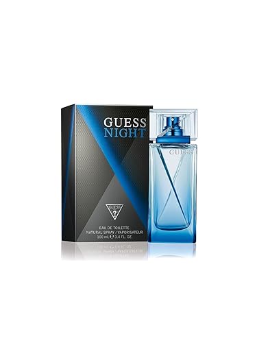 Guess Night Eau de Toilette Spray para hombres 34 onzas Guess Night Eau de Toilette Spray para hombres 34 onzas