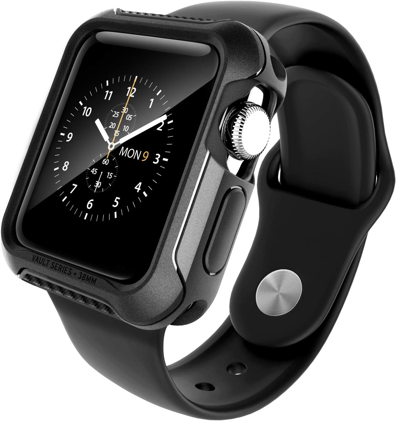 Caseology Vault Designed for Apple Watch Series 2 Case 38mm (2015) - Matte Black