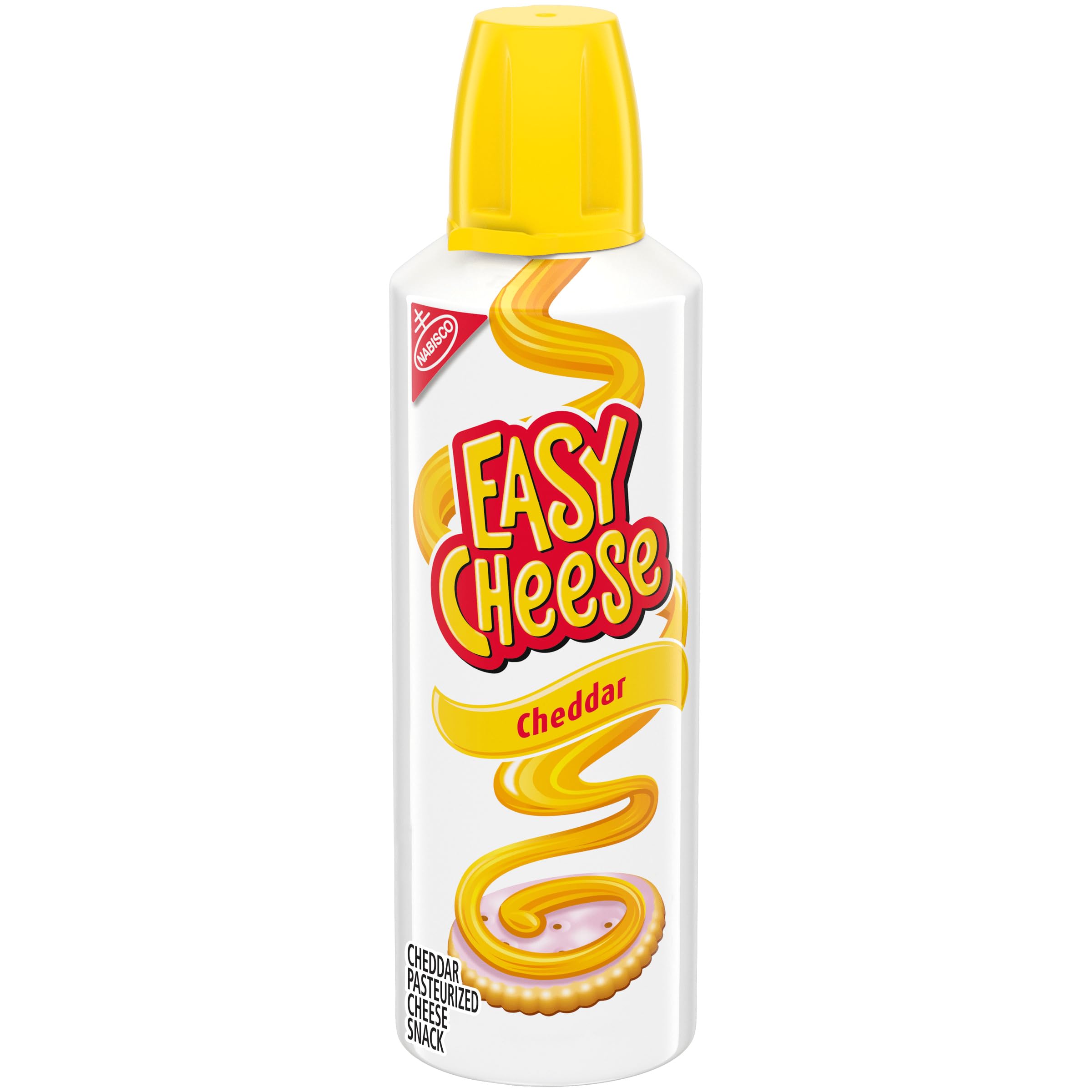 EASY CHEESE Cheddar Cheese Snack, 8 oz