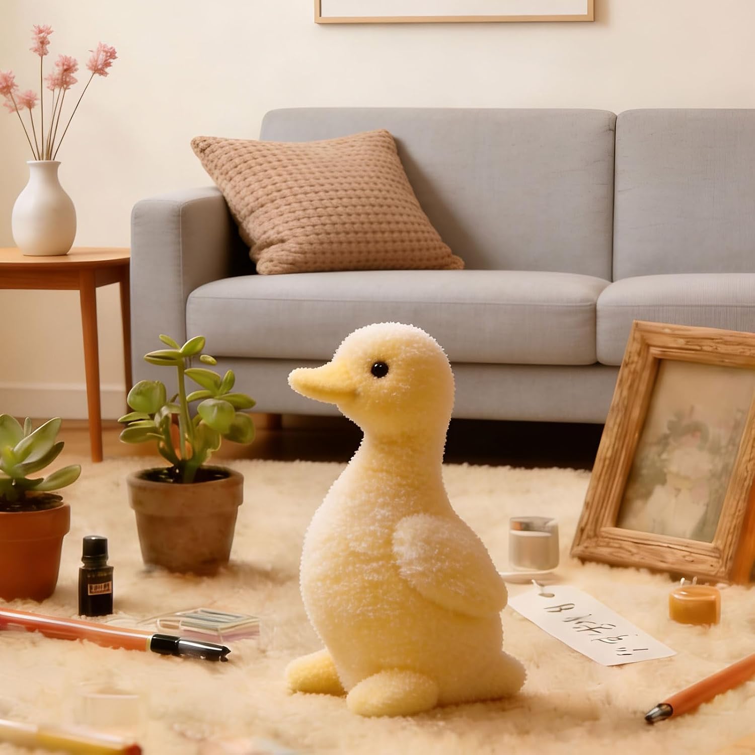 Duck Resin Molds for Taba Squishy, 3D Duck Silicone Molds for Stress Relief, Cute Soft Styling for Stress Relief DIY Gift, Soap, Candle, Super Soft Silicone Rubber