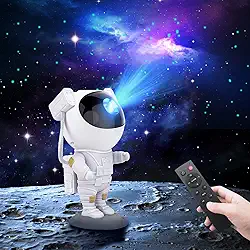 Projetor de teto de estrela e galáxia Arnoldtoy, luz noturna, astronauta, nebulosa, LED, com temporizador e controle remoto, para quarto, home theater, ótimo presente para crianças e adultos