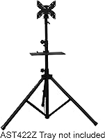 Vista 3 de Audio 2000 Ast422y - Soporte de pantalla plana LCD para televisor/monitor con trípode plegable