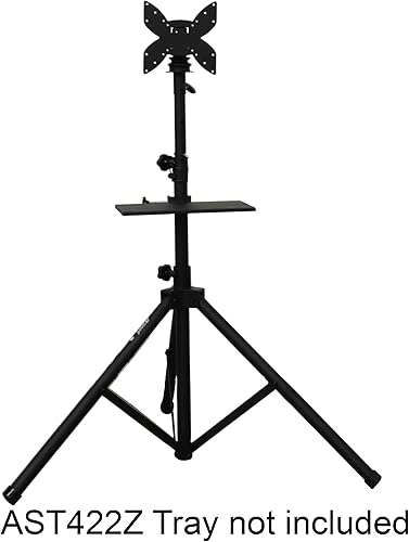 Miniatura 6 de Audio 2000 Ast422y - Soporte de pantalla plana LCD para televisormonitor con trípode plegable