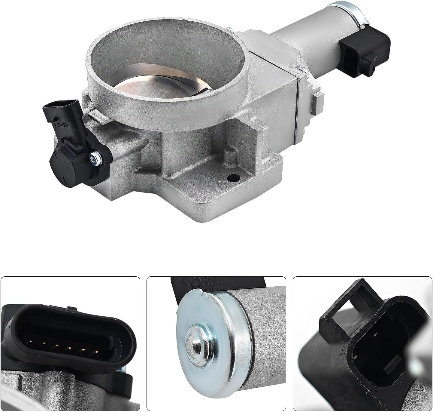 977-809 Electronic Throttle Body 7.4L 8.1L Compatible with Chevy & GMC Silverado 2500HD/3500 for Avalanche 2500 for Express 3500 for Suburban 2500 C3500HD/C4500/C5500/C6500/C7500/C8500 1998-2003 - Image 6