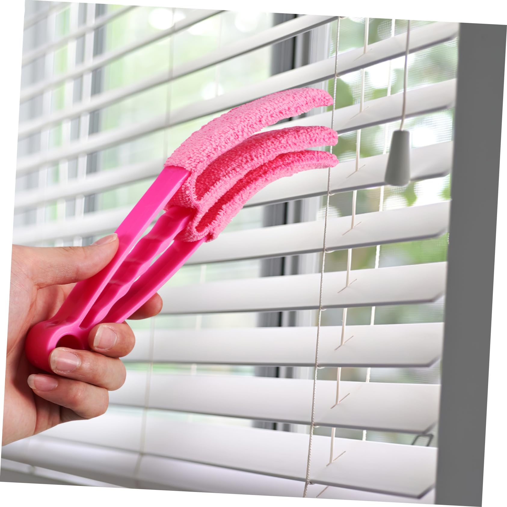 KOMBIUDA 1 Set Blinds Cleaner Kit for Window Venetian Blind Cleaning Duster Tool Kit
