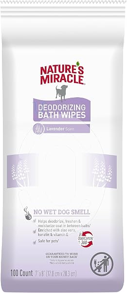 Natures Miracle Deodorizing Bath Wipes