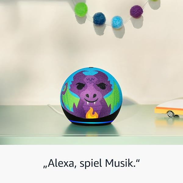 Echo Dot Kids (Neueste Generation) | Smarter WLAN- und Bluetooth-Lautsprecher mit Alexa | 1 Jahr Amazon Kids+ inklusive | Sternenstaub - 3