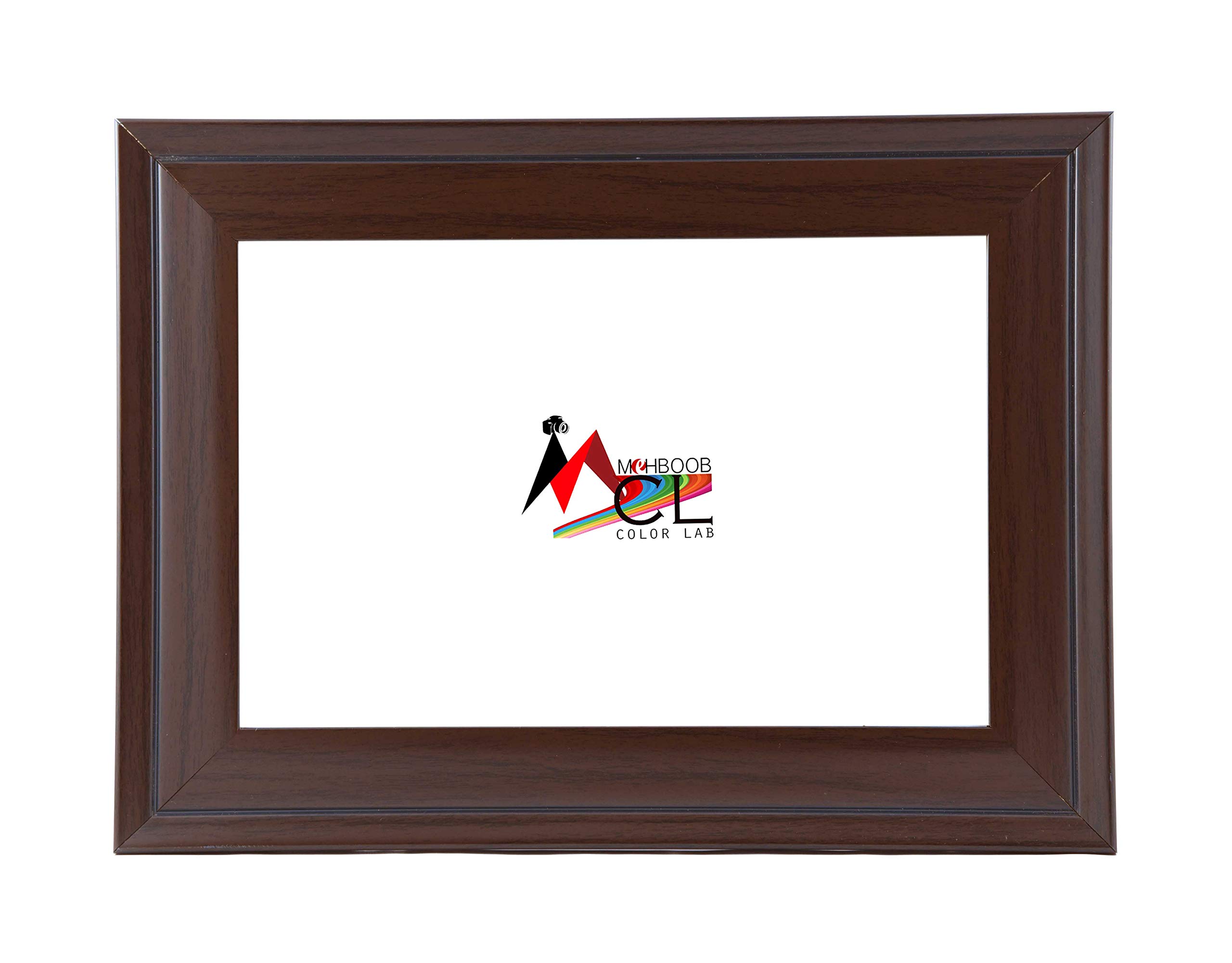 MCL - Wooden Photo Frame Brown Color Gift Item, Home Decor,Creative Item (5in x 7in)