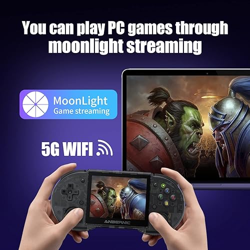 Miniatura 3 de Dosnura RG353P Consola de juegos portátil Linux y Android Dual OS RK3566 64BIT 64G TF Card 4420+ Juegos clásicos 3.5 pulgadas IPS Pantalla 3500mAh