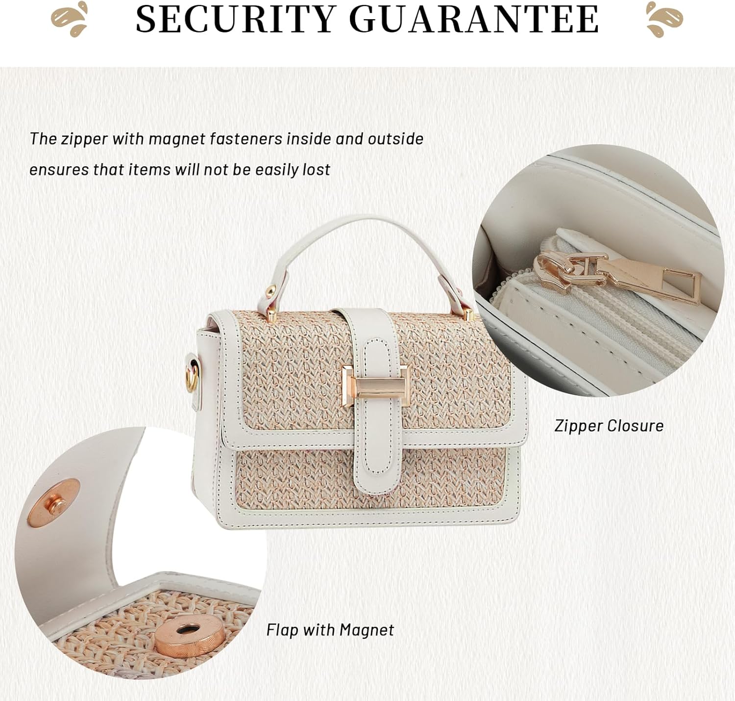 Emprier Summer Straw Crossbody Bags for women Trendy Woven Handbags Straw Clutch purses for Vacation - Image 7