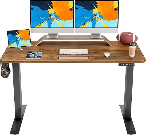 FAMISKY Escritorio de pie con motor dual