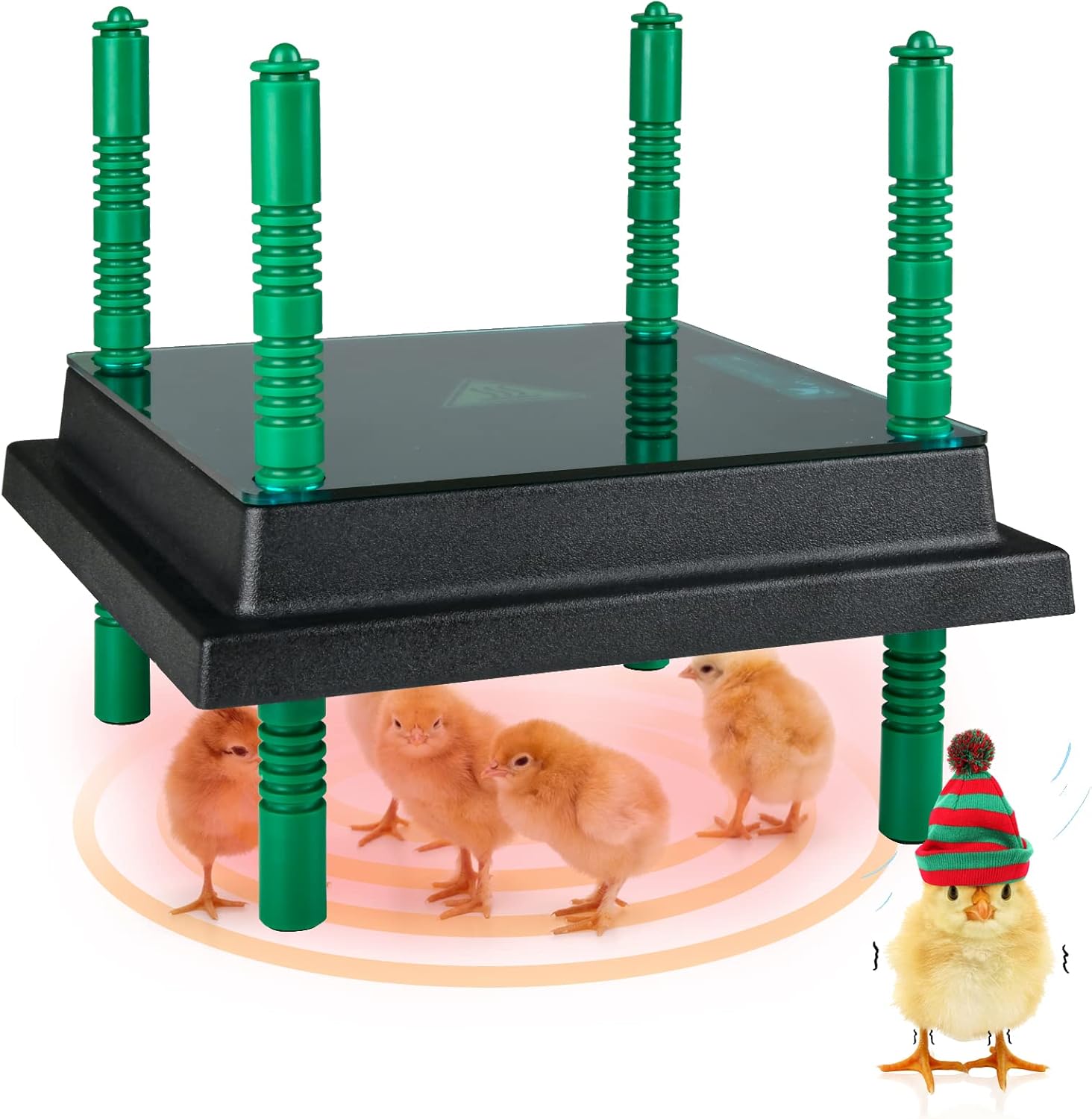 Kufika Chick Brooder Heating Plate 10" x 10" Adjustable